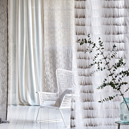 Trendy home textile fabrics for customizable wall covering