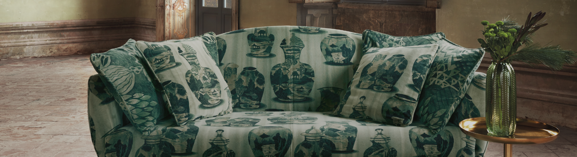 Latest sofa fabrics designs - Ikigai