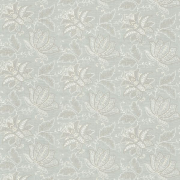 CLAIRE: FROST - Embroidery Fabric for Curtains and Blinds in India