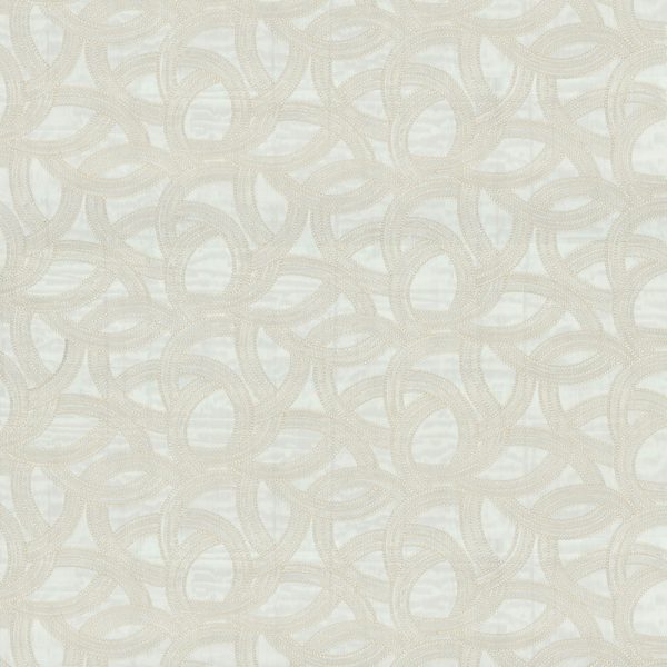 ALDRIN: PRECAST - 100% Polyester Based Embroidery Printed Fabric for Curtains