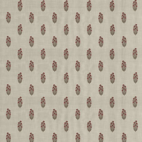 KALIKA: BEGONIA - Embroidery Printed Fabric for Cushions