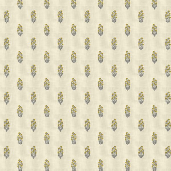 KALIKA: CANARY - Embroidery 100% Polyester Fabric for Blinds in India