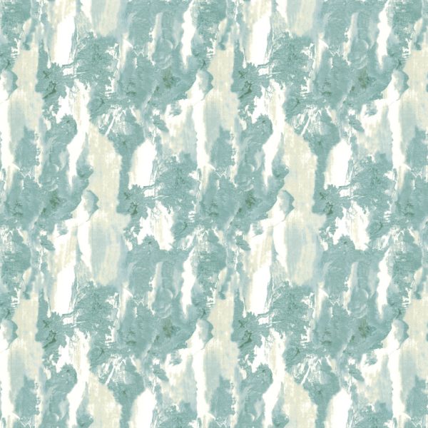 KANTO: EUCALYPTUS - Printed Embroidery Fabric for Curtains