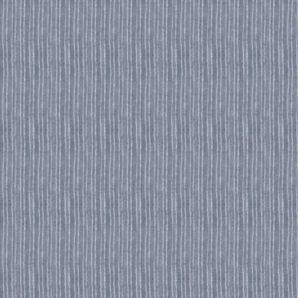 HIMALAYAN STRIPE: BLUE CLAY - Stylish Woven Stripes Fabric