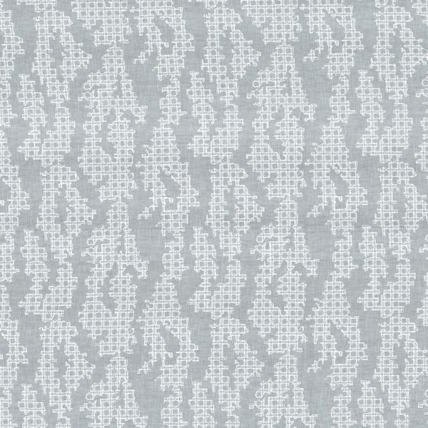 Grey Color Cotton Sheer Fabric for Cushions Online