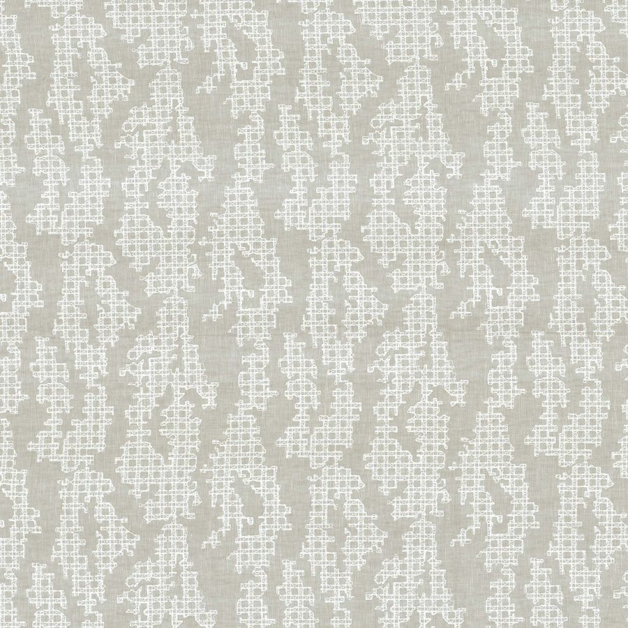 Marino: Beige Cotton Sheer Fabric