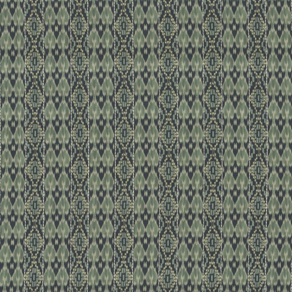 AKOLA: CERULEAN - Printed fabric for curtains